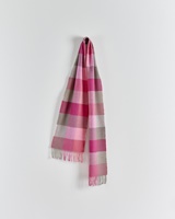 Avoca Handweavers Merino Scarf, Pink Fields