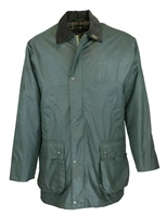 Mens Countryman Green Wax Jacket by Oxford Blue