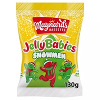 Maynards Bassetts Jelly Snowmen Bag 130g