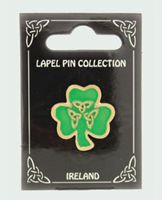 Polyresin Brooch Shamrock