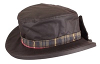 Womens Thelma Wax Hat - BROWN