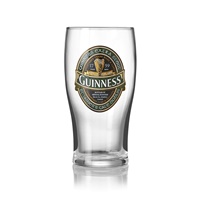 Guinness Extra Stout Green label 20oz Pint Glass