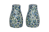 Shannonbridge Blue Daisy Salt and Pepper Shakers