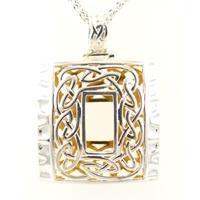Window to the Soul Square Pendant
