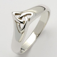 Sterling Silver Trinity Ring