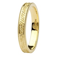 Aishlin 14kt Yellow Gold Wedding Band