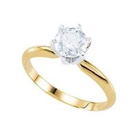 14kt Yellow Gold Engagement Setting