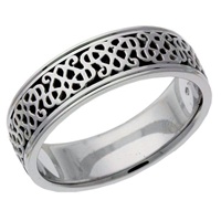 Endless Celtic Wedding Band