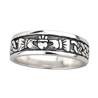 Sterling Silver Ladies Claddagh Ring