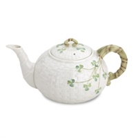 Belleek Shamrock Teapot