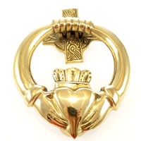 Claddagh and Cross Door Knocker