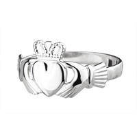 Sterling Silver Baby Standard Claddagh Ring