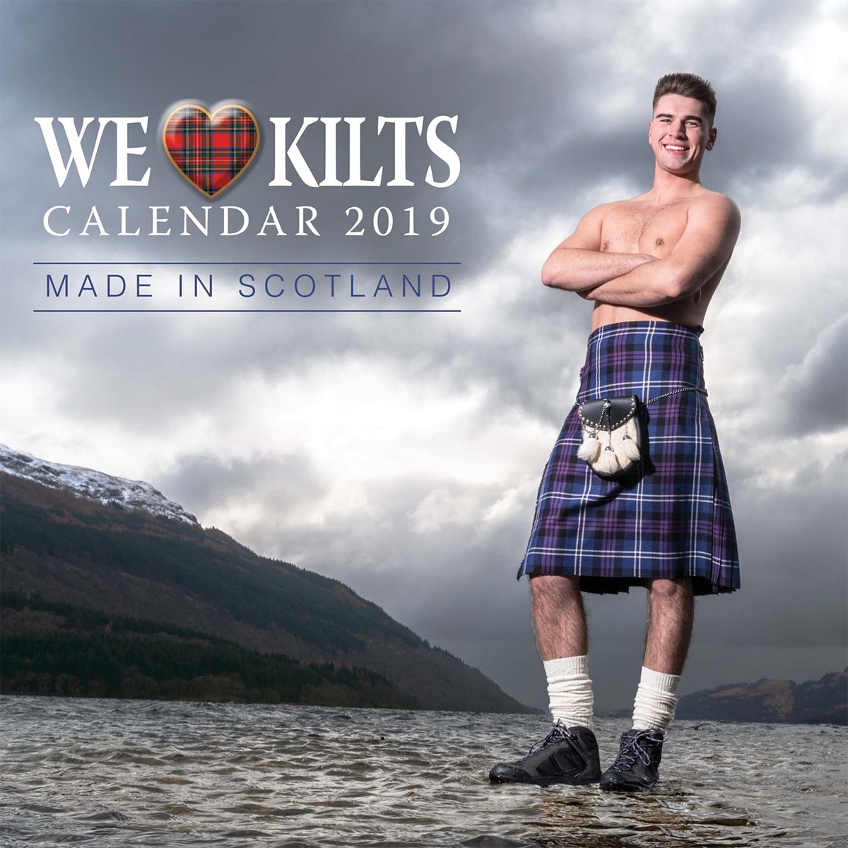 calendar, Scottish, kilts, 2019, 2020, men in kilts.