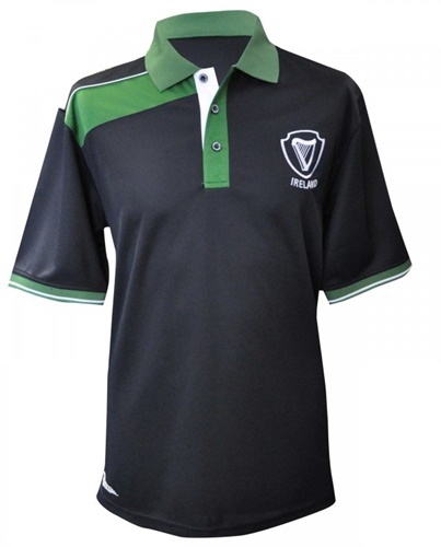 Croker Navy Panelled Ireland Rugby Jersey